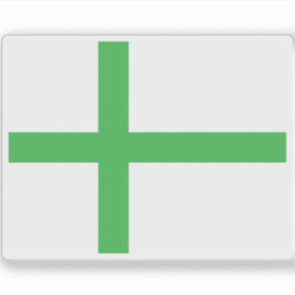 Pegatina Bandera propuesta de Groenlandia (1991)