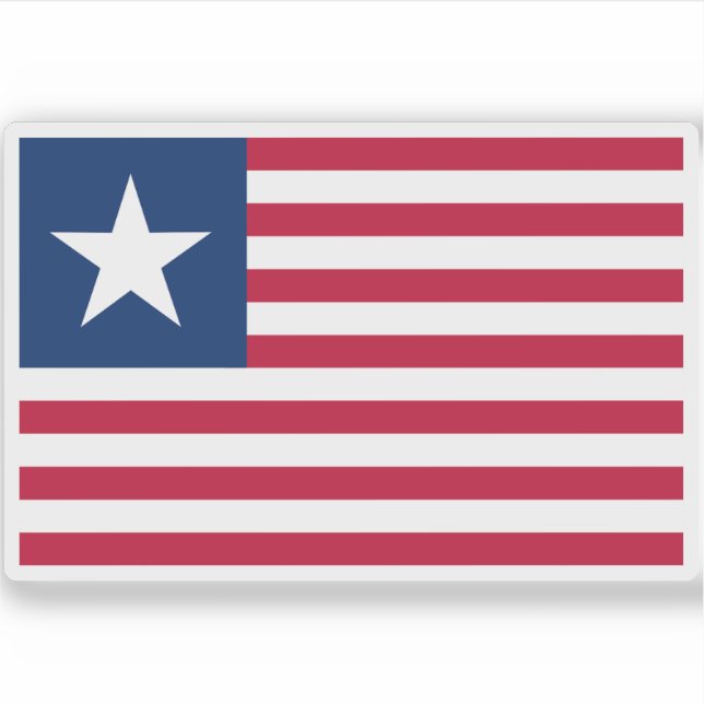 Pegatina Bandera Provisional de Florida (1861) (Anverso)