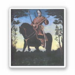 Pegatina Bandurista cosaco, 1890