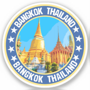 Pegatina Bangkok Tailandia