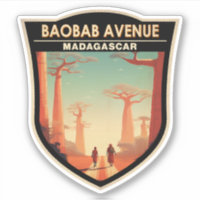 Baobab Avenue Madagascar