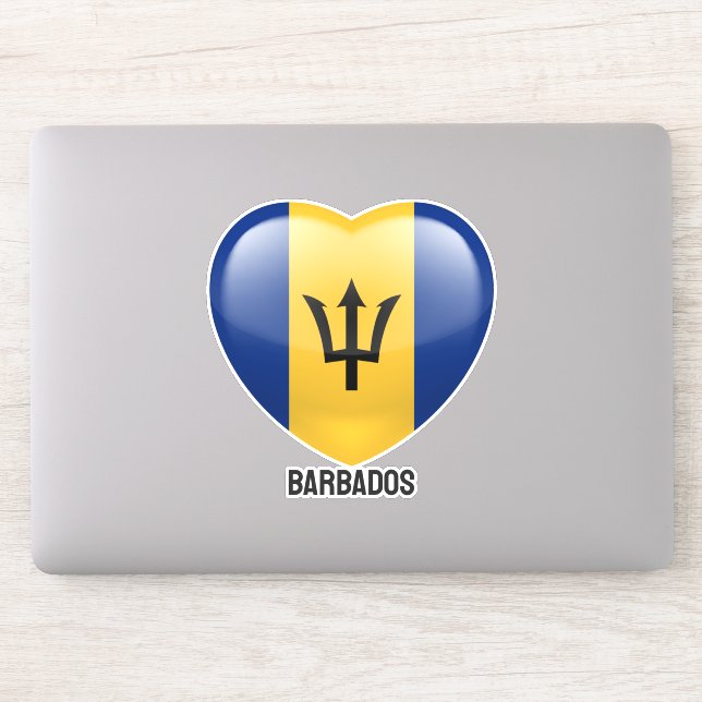 Pegatina Barbados Love (Ordenador)