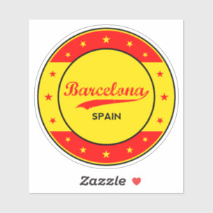 Pegatina Barcelona