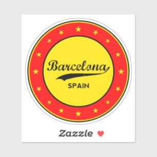 Pegatina Barcelona