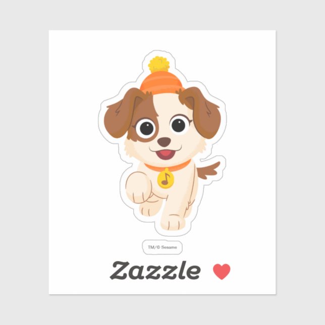 Pegatina Barrio Sésamo | Tango invernal (Hoja)