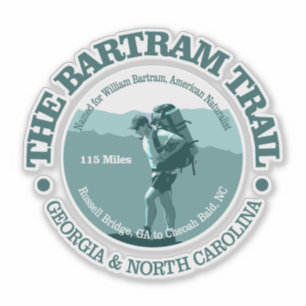 Pegatina Bartram Trail (T)