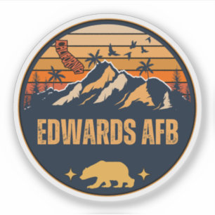 Pegatina Base Aérea Edwards, California