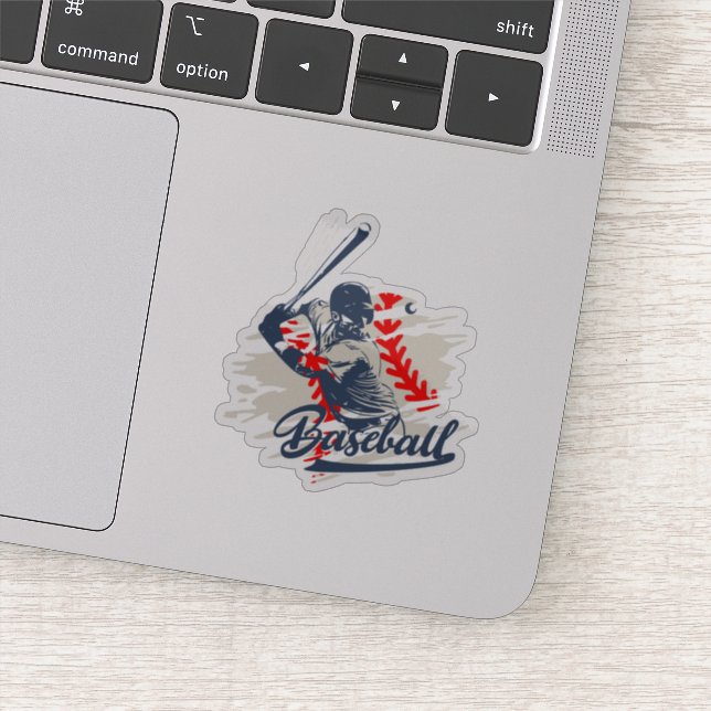 Pegatina Batalla de Vintage Baseball (Detalle)