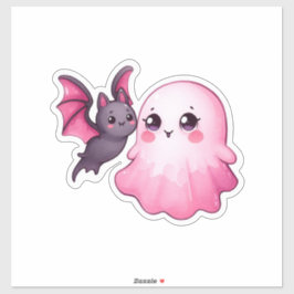 Pegatina Bate bebé y pinchazo fantasma entre el arte ai