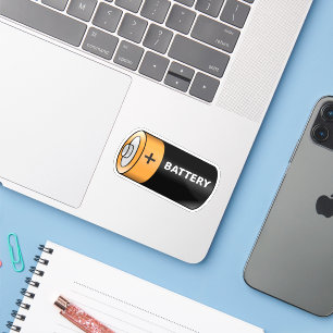 Pegatina Batería