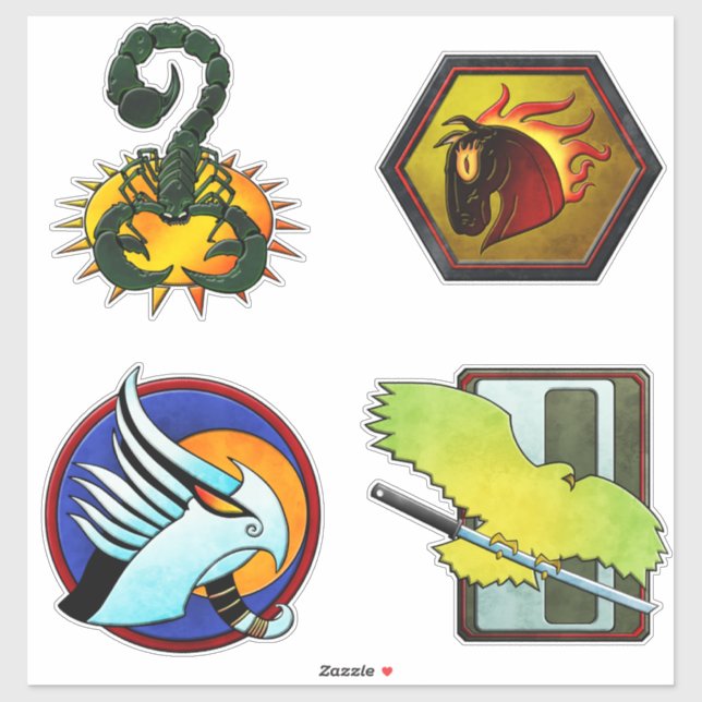 Pegatina Batletech (Hoja)