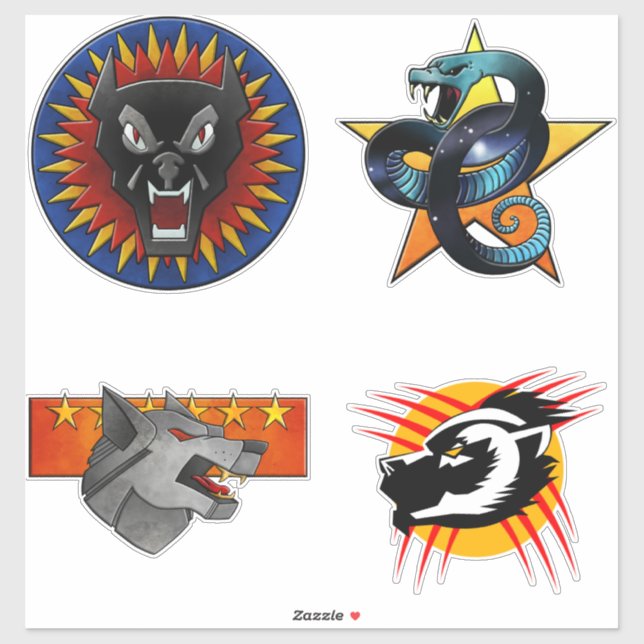 Pegatina Batletech (Hoja)