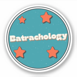 Pegatina Batracología