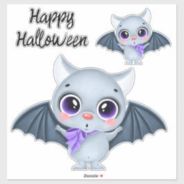 Pegatina Bats Cute Halloween