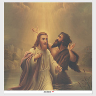Pegatina Bautismo de Jesucristo