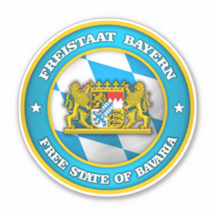 Pegatina Baviera (rd)