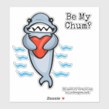 Be My Chum Shark Valentine