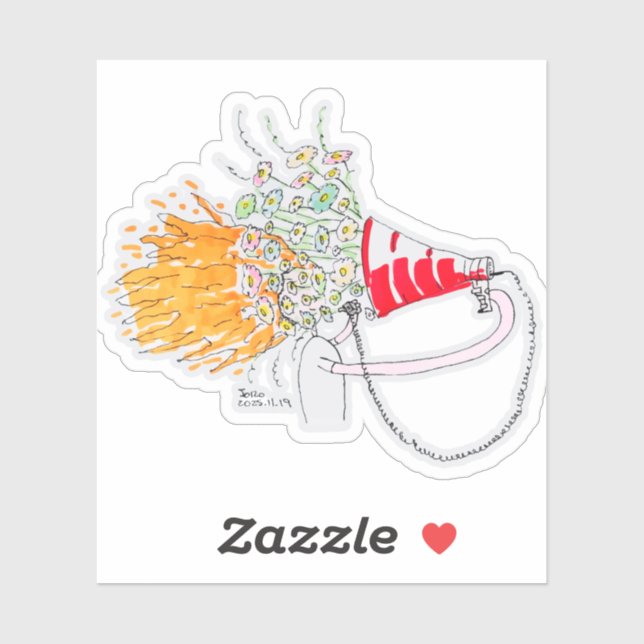 Pegatina Be Your Biggest Fan (Hoja)