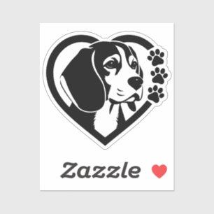 Pegatina Beagle