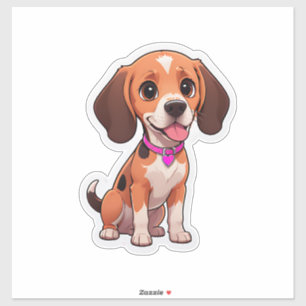 Pegatina Beagle Dog