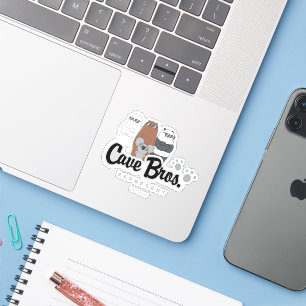 Pegatina Bear Bears - Cave Bros. Representar