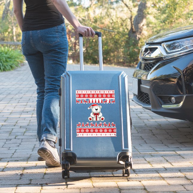 Pegatina Bear Christmas Christmas (1) (Maleta Insitu)