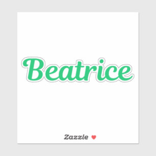 Pegatina Beatrice