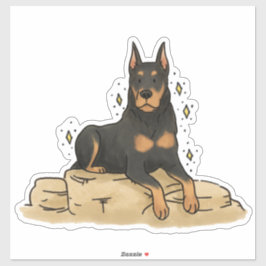Pegatina Beauceron - Trabajo