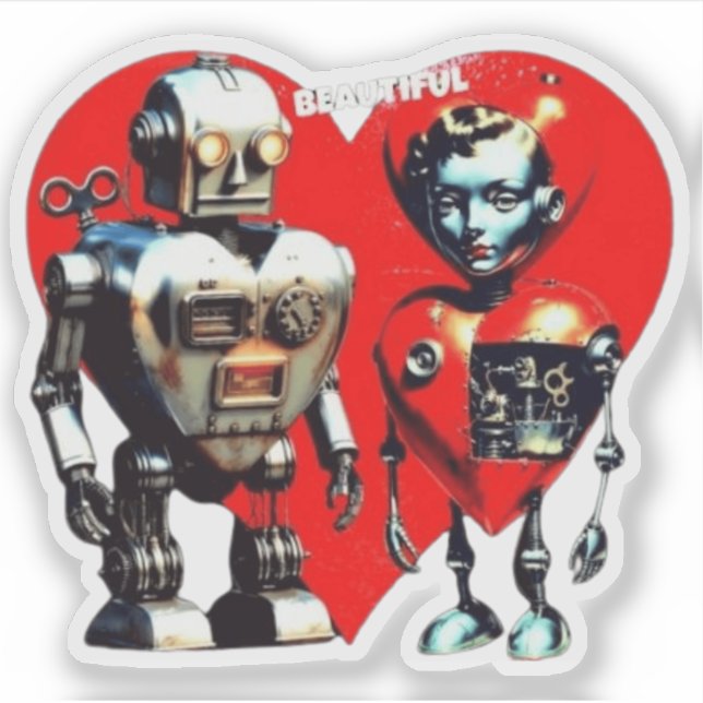 PEGATINA BEAUTIFUL (Anverso)