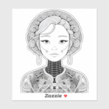 Beautiful girl in boho style