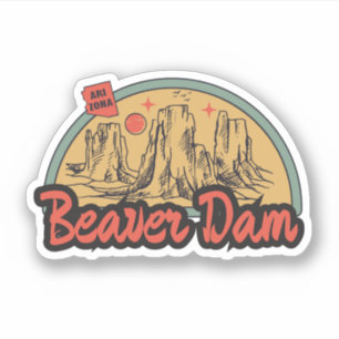 Pegatina Beaver Dam, Arizona 