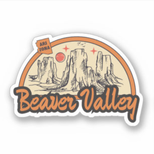 Pegatina Beaver Valley, Arizona 