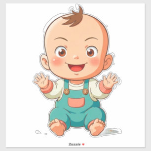 Pegatina Bebé Niño Adorable