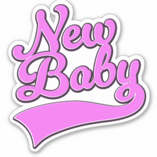 Pegatina Bebé Nuevo