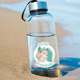 Pegatina Beber de forma responsable