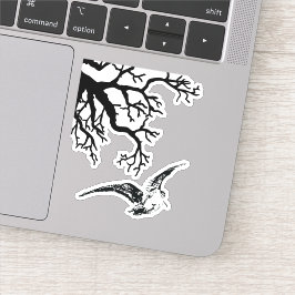 Pegatina Beccaccia en volo