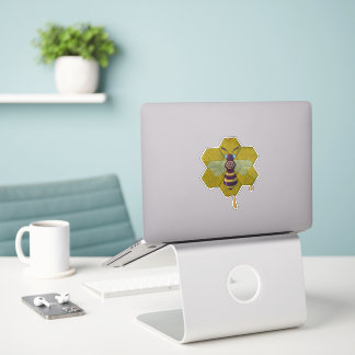 Pegatina Bee and Hive sticker 