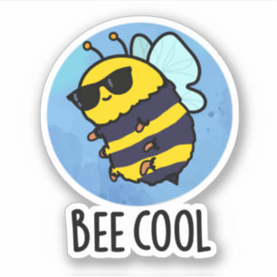 Pegatina Bee Guay Funny Insect Bee Pun