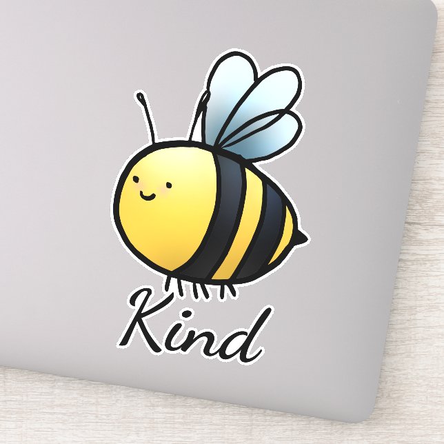 Pegatina "Bee" Kind (Detalle)
