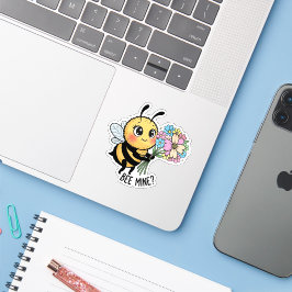 Pegatina Bee Mine? Sticker