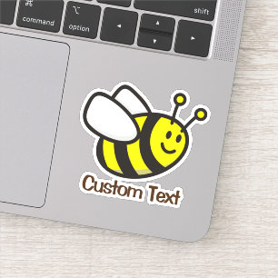 Pegatina Bee Personalizado