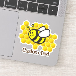 Pegatina Bee Personalizado