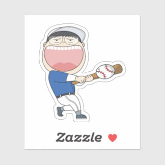 Pegatina béisbol de soso Honey