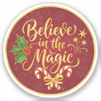Pegatina Believe in the Magic