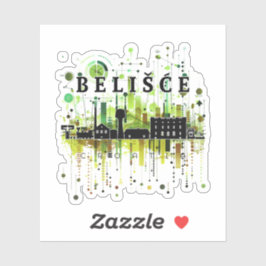 Pegatina Belišće Croatia