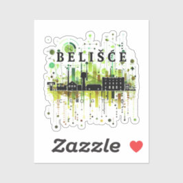 Pegatina Belišće Croatia