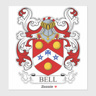 Pegatina Bell Family Crest