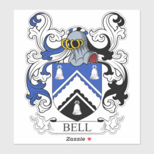 Pegatina Bell Family Crest