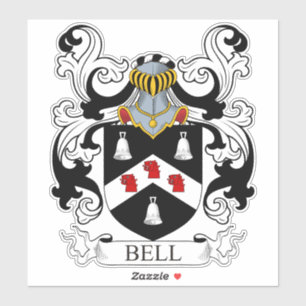 Pegatina Bell Family Crest