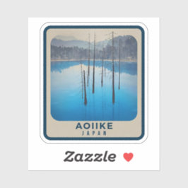 Pegatina Belleza natural de Aoiike-Japón